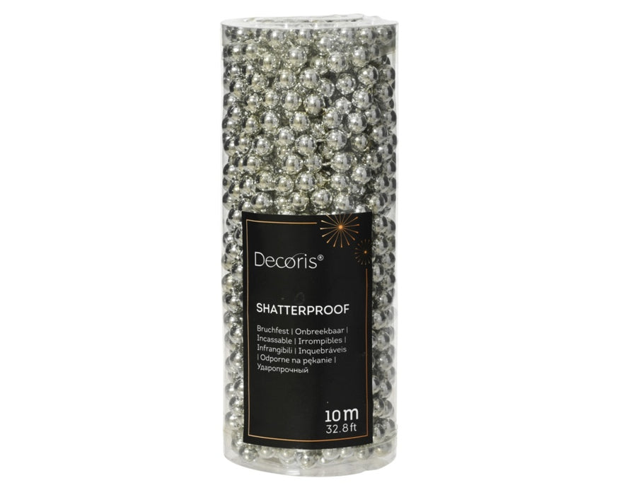 Kaemingk 10m Bead Garland Polystyrene