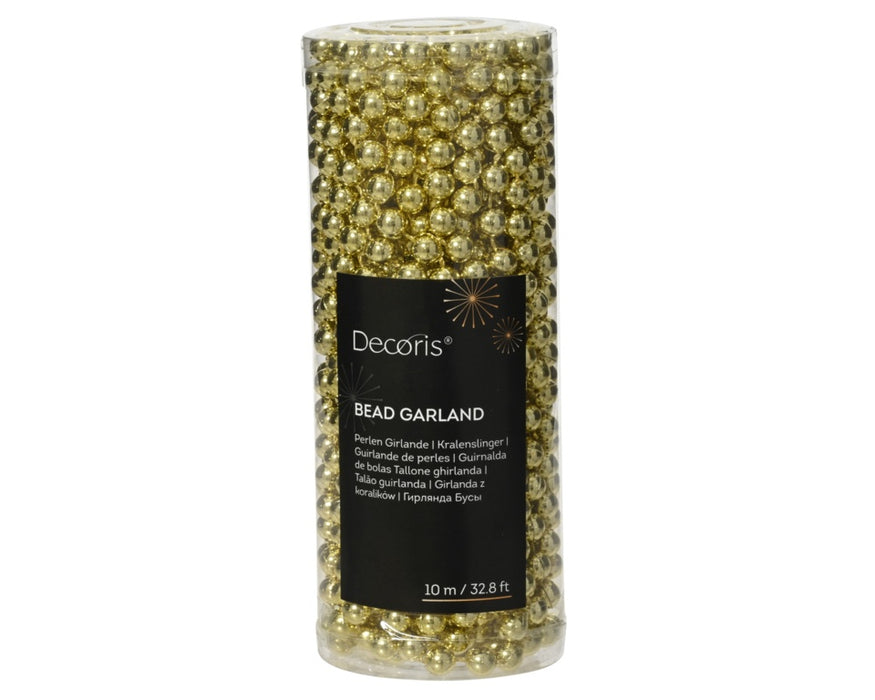 Kaemingk 10m Bead Garland Polystyrene