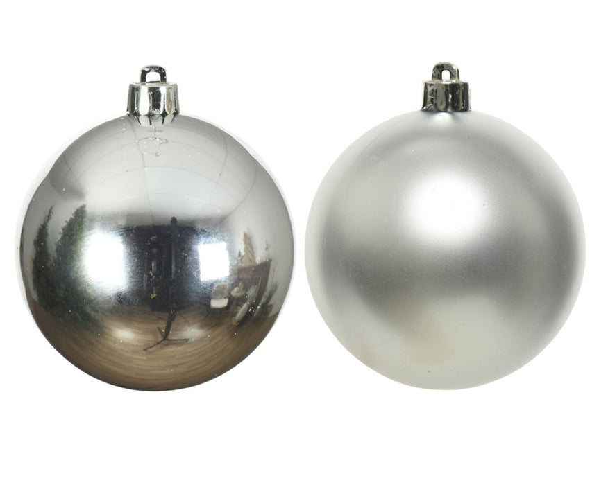 Kaemingk Shatterproof Plain Baubles Pack 6