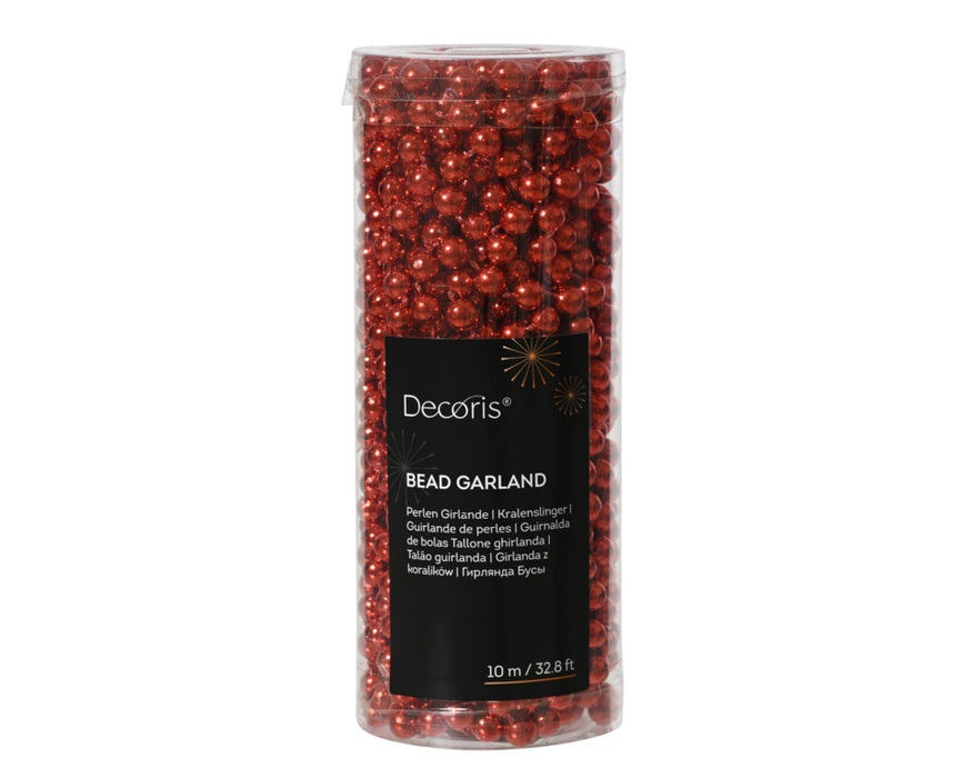 Kaemingk 10m Bead Garland Polystyrene