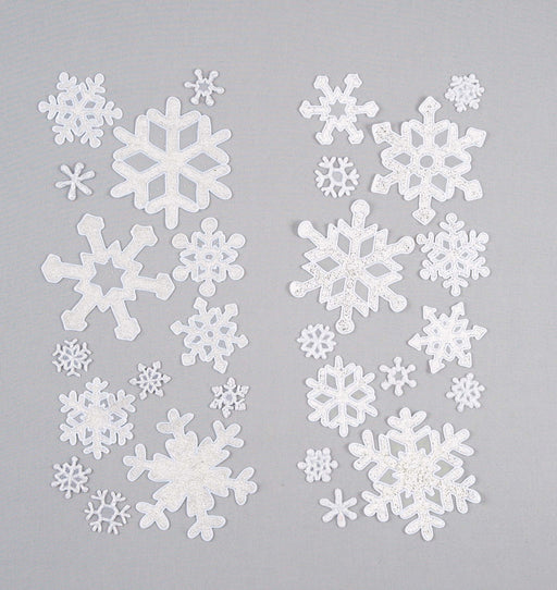 Premier Snowflake Window Sticker Set