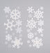 Premier Snowflake Window Sticker Set