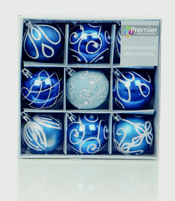 Premier 60mm Decorated Balls Pack 9