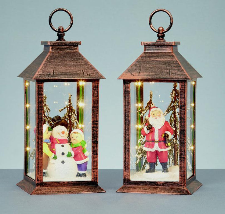Premier Lit Lantern Santa or Snowman