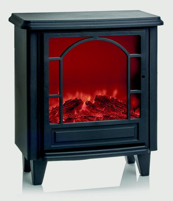 Premier Black Fireplace With Timer