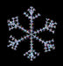 Premier Starburst Snowflake 960 LEDs
