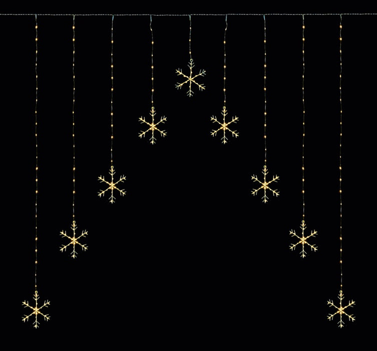 Premier Pinwire Snowflake V Curtain