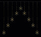 Premier Pinwire Snowflake V Curtain