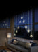 Premier Pinwire Snowflake V Curtain