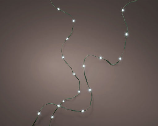 Kaemingk 360 LED Flexi String Lights Cool White