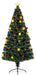 Premier Green Fibre Optic Tree With Pin Wire LED Baubles