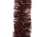 Kaemingk Tinsel Garland Shiny Oxblood