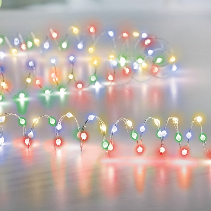 Premier Ultrabright Silver Wire 200 LEDs