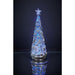 Premier Lit Chrome Tree With Star Colour Changing LEDs