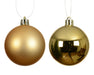 Kaemingk Baubles Polystyrene Gold Pack 4