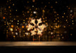 Premier Gold Table Top Snowflake 720 LEDs