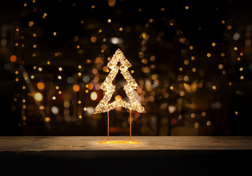 Premier Gold Table Top Tree 720 LEDs