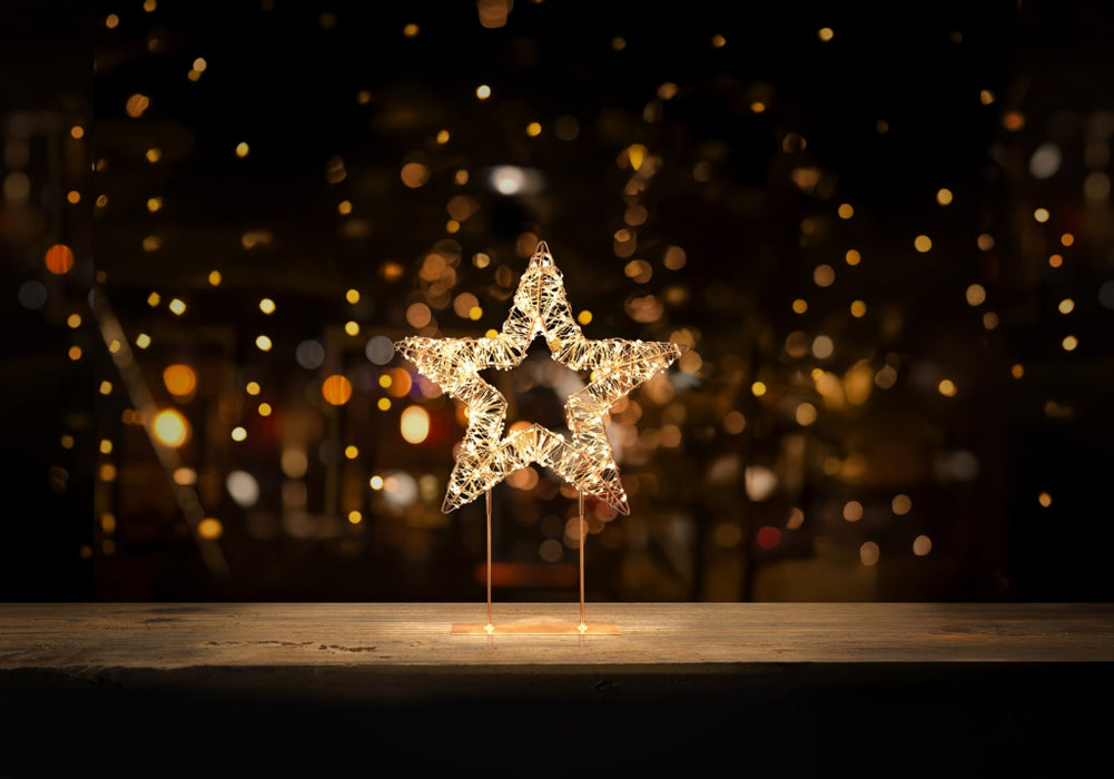Premier Gold Table Top Star 720 LEDs