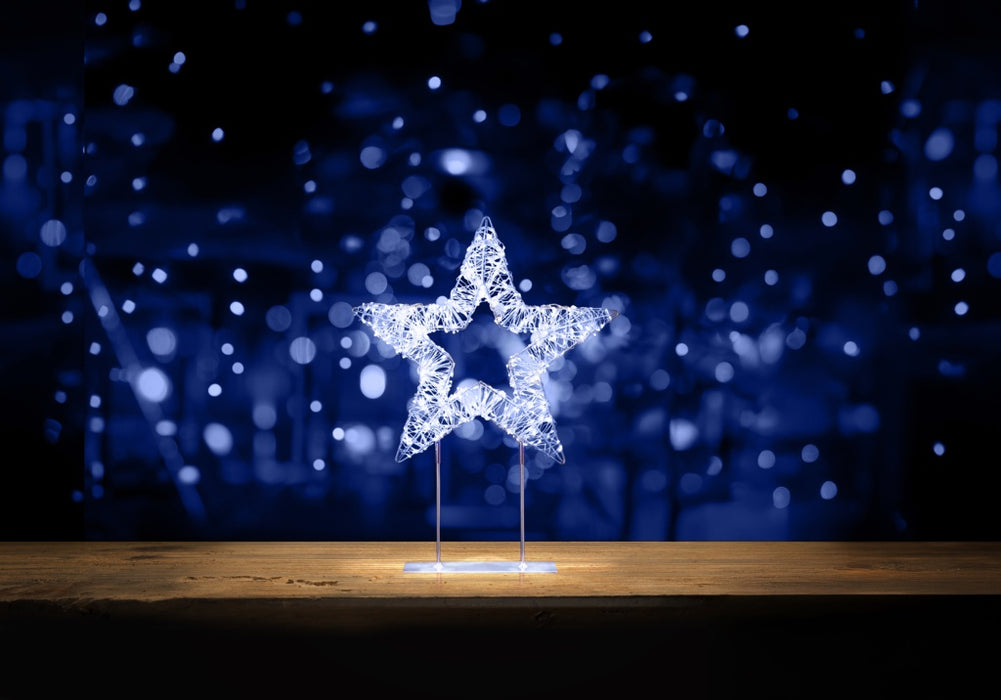 Premier Silver Table Top Star 720 LEDs