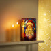 Premier Lit Santa Glass Table Top 50 Warm White LEDs