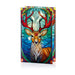 Premier Battery Operated Lit Stag Glass Table Top 25 Warm White LEDs
