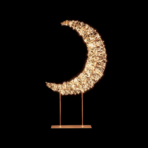 Premier Table Top Crescent Moon 720 Warm White LEDs