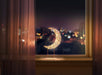 Premier Table Top Crescent Moon 720 Warm White LEDs