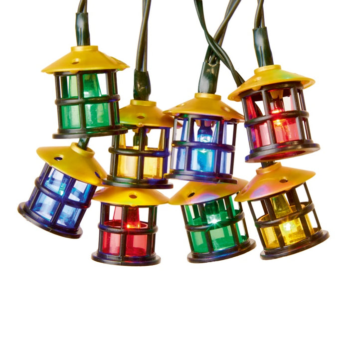 Premier Retro Light Set With Lantern Cap & Timer