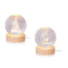 Premier Lit 3D Etched Glass Ball Assorted
