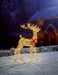 Premier Lit Golden Elegance Twist Standing Reindeer