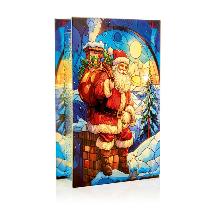 Premier Stained Glass Lit Decoration 21 x 13cm