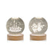 Premier USB Lit 3D Etched Glass Ball 8cm