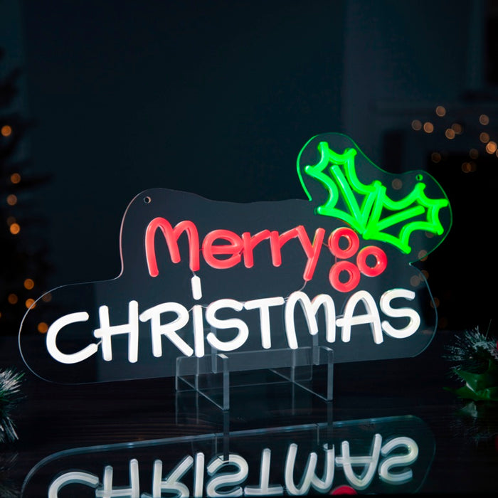 Premier Lit Merry Christmas Neon Sign
