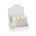 Premier Champagne Glass Gel Candle With Silver Bow