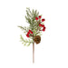 Premier Berry & Cone Christmas Pick