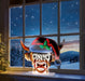 Premier Highland Cow Head With Santa Hat Infinity Mirror
