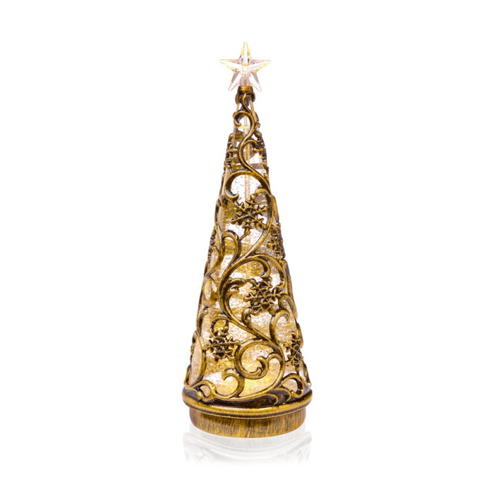 Premier Lit Antique Gold Tree Water Spinner