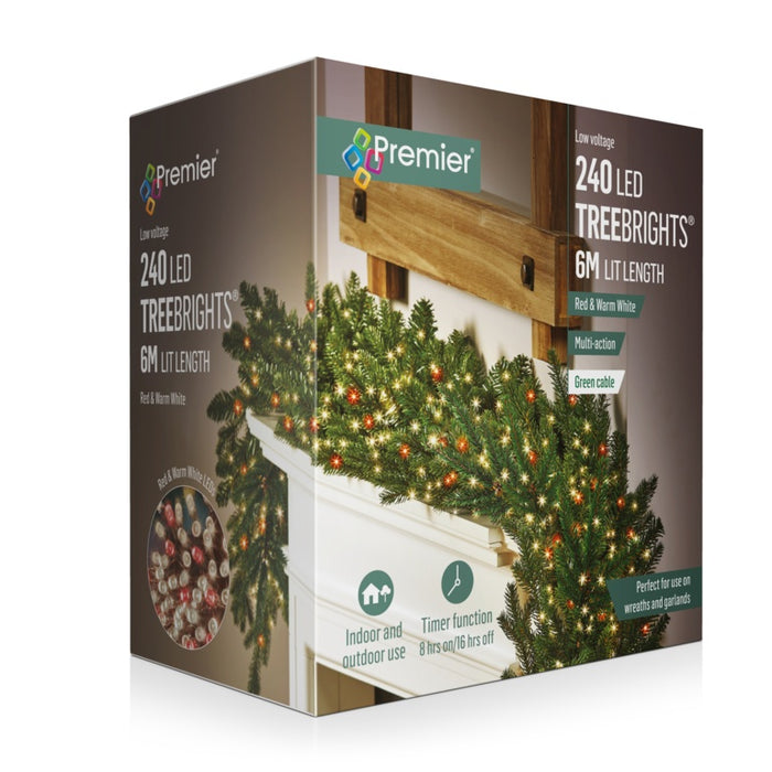 Premier 240 LED Multi Action Treebrights With Timer