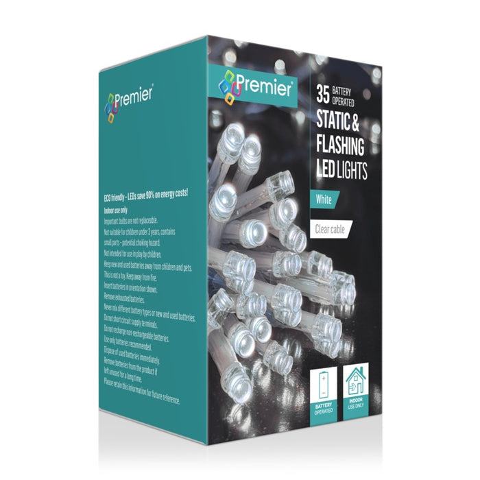 Premier 35 Static & Flashing LED Lights