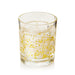 Premier Lit Gold Glitter Gel Candle