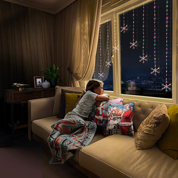Premier Flexibrights Snowflake V Curtain