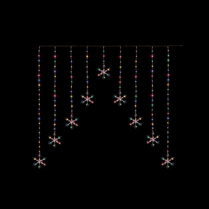 Premier Flexibrights Snowflake V Curtain