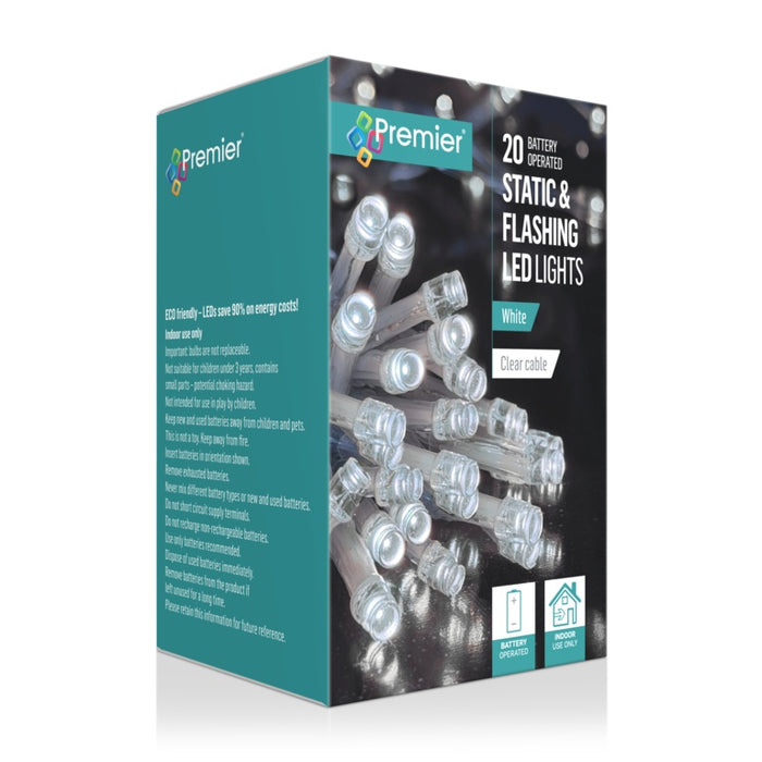 Premier 20 Static & Flashing LED Lights