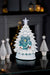 Premier Lit Water Globe Tree with Star