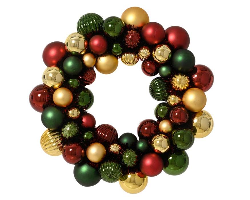 Kaemingk Wreath Polystyrene Multi Coloured