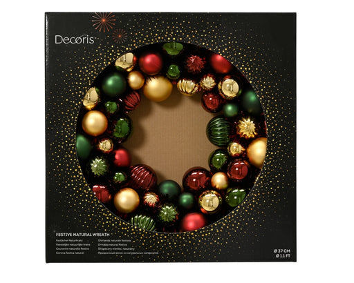 Kaemingk Wreath Polystyrene Multi Coloured