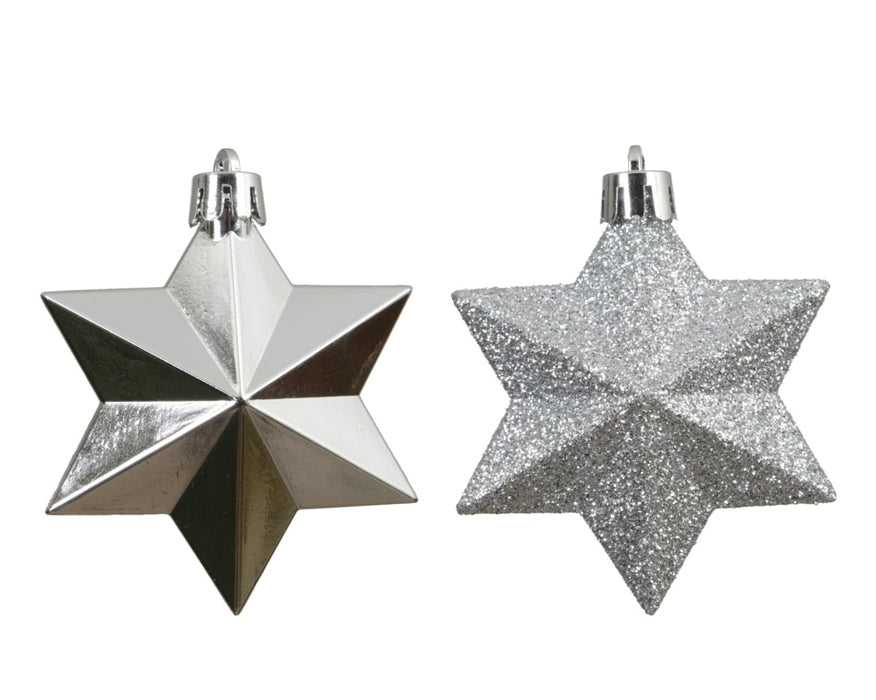 Kaemingk Star Bauble Silver