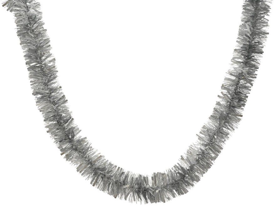 Kaemingk Tinsel Garland Silver