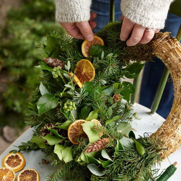 Kaemingk Straw Wreath Natural