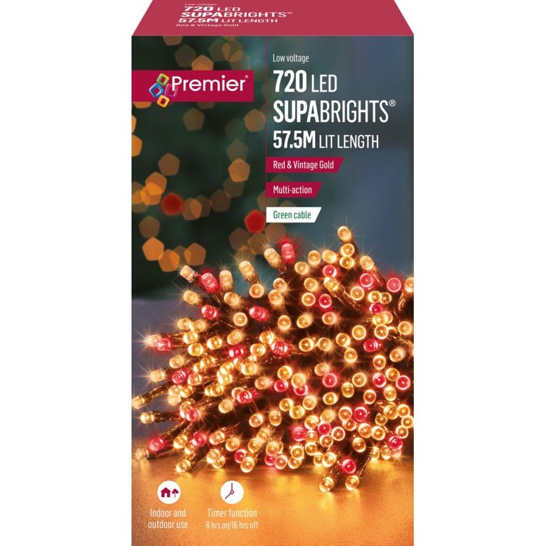 Multi Action Supa Brights 720 LEDs — Decorationsonline.co.uk
